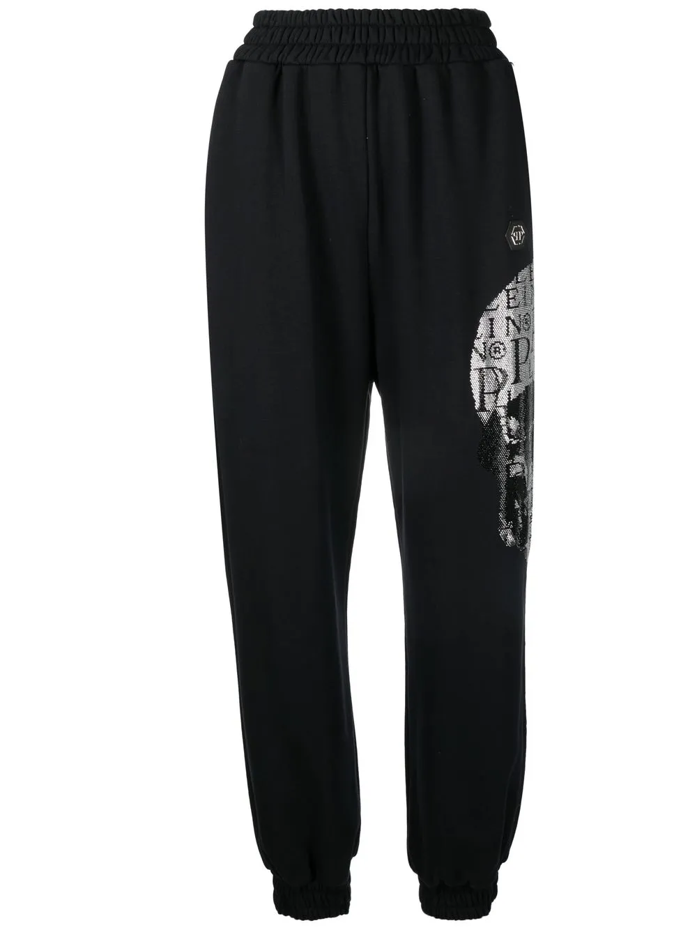 

Philipp Plein pants con motivo Skull - Negro