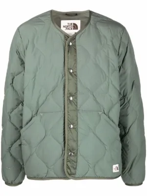 north face quilted bomber jacket