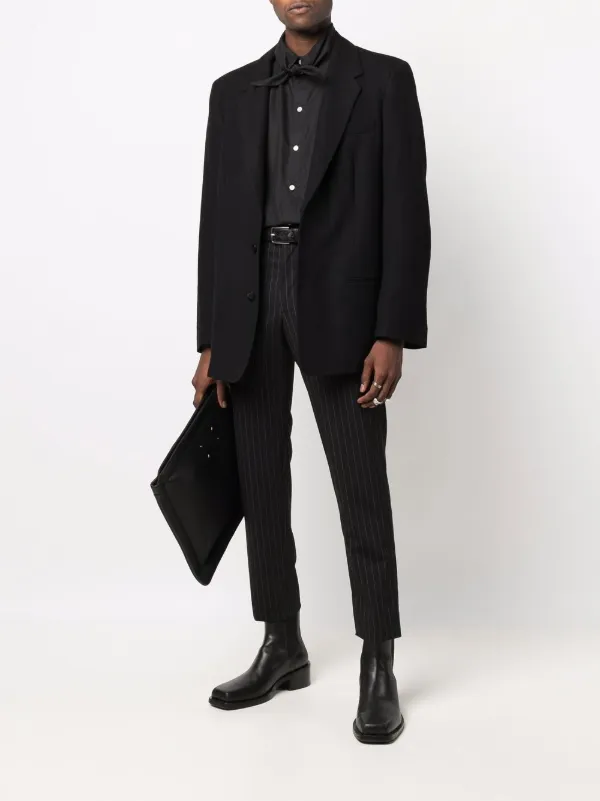 boxy single breasted blazer