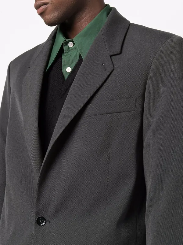 boxy single breasted blazer