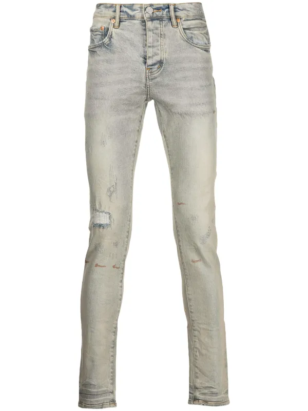 Purple Brand Washed Denim Jeans - Farfetch