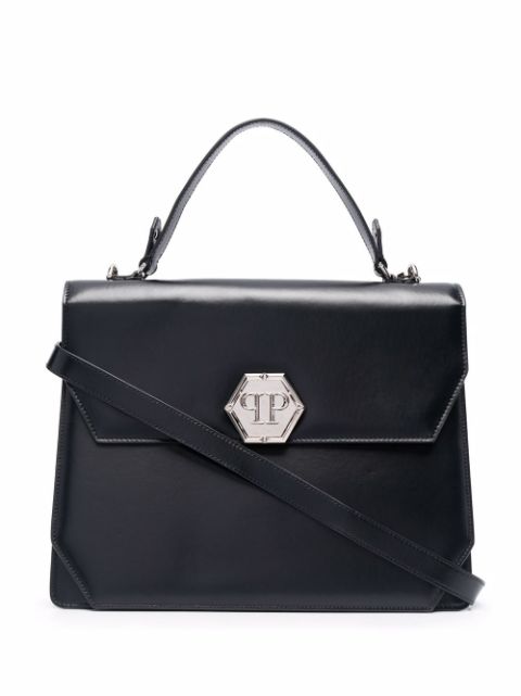 Philipp Plein big handle hexagon bag Women