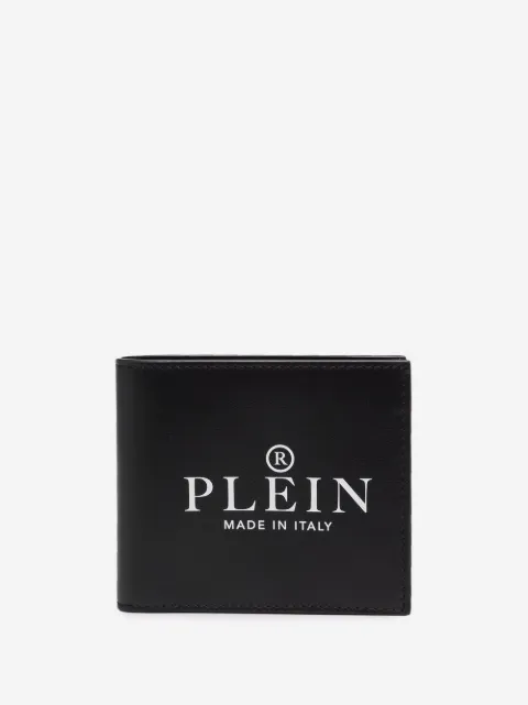 Philipp Plein logo-print bifold wallet