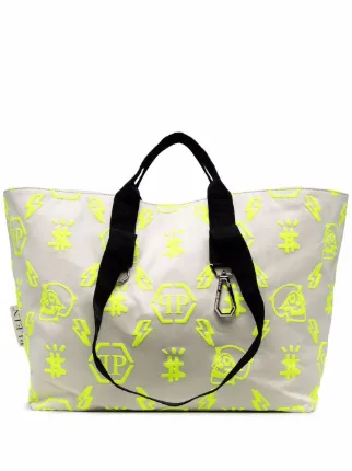 Philipp Plein モノグラム ハンドバッグ Philipp Plein モノグラム ハンドバッグ 通販 - FARFETCH