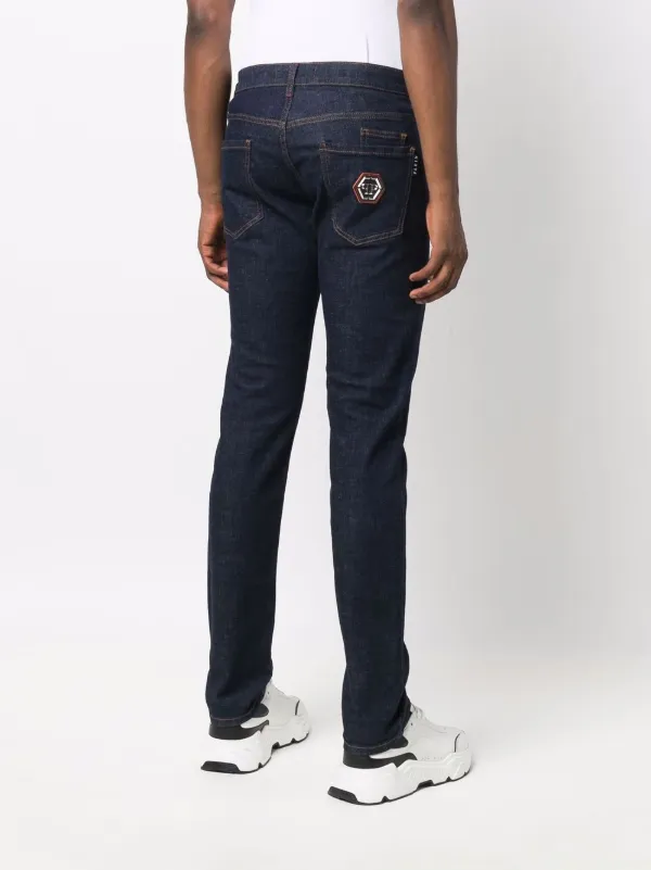 Philipp Plein Iconic Plein ストレートジーンズ 通販 - FARFETCH