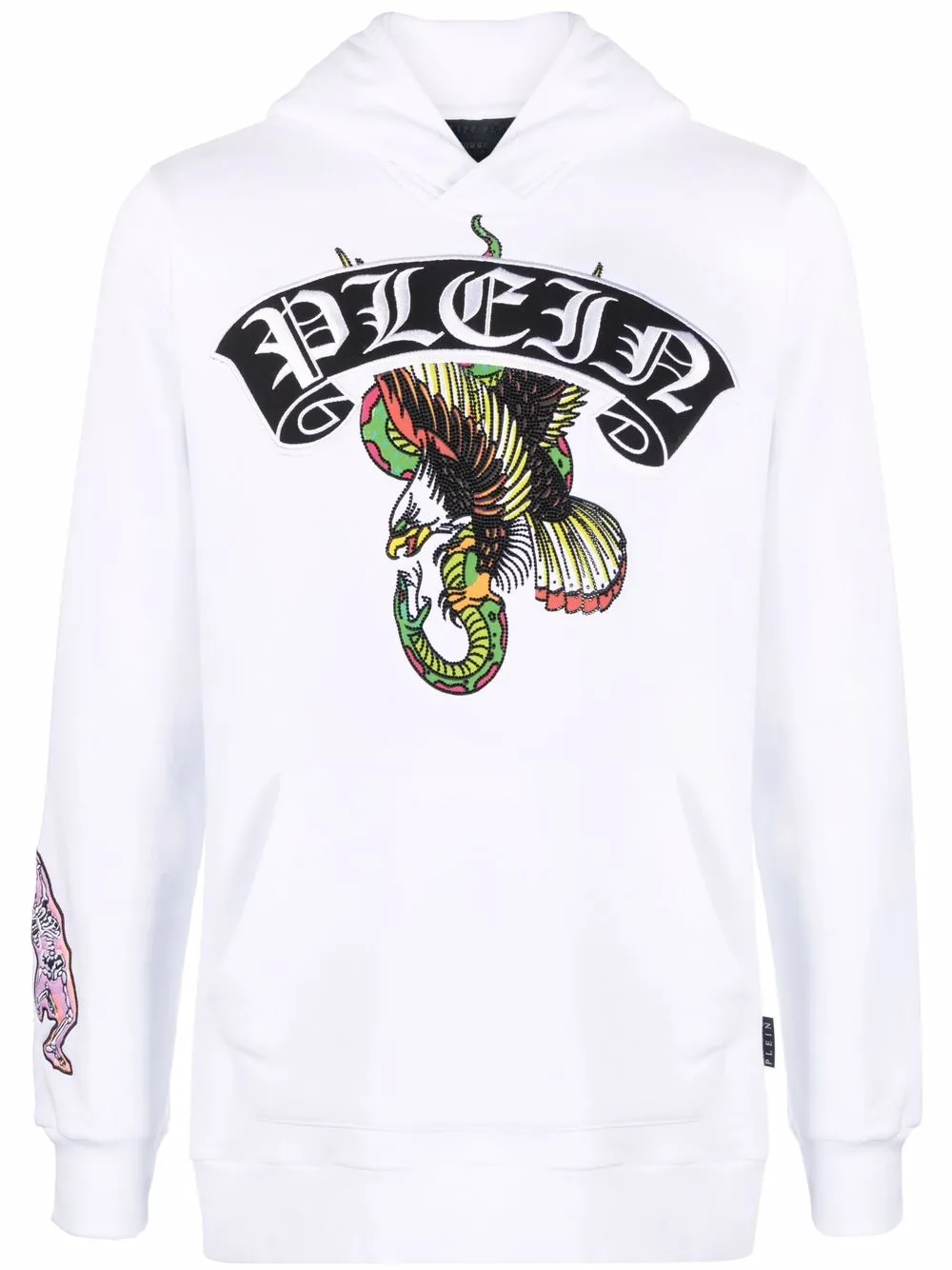 

Philipp Plein hoodie con logo estampado - Blanco