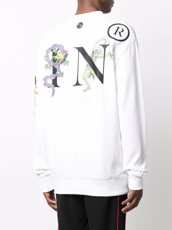 Phillipp cheapest plein graphic Sweatshirt