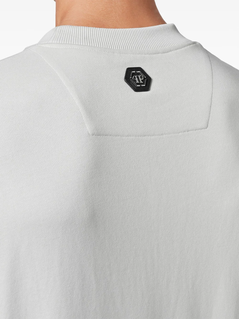 Philipp Plein Sweater met doodskopprint Wit
