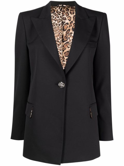 Philipp Plein Cady crystal skull blazer Women