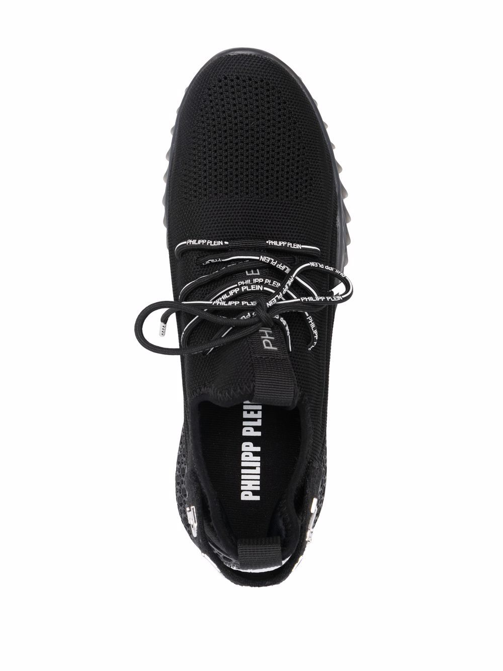 Philipp Plein Iconic Plein Runner low-top sneakers Zwart