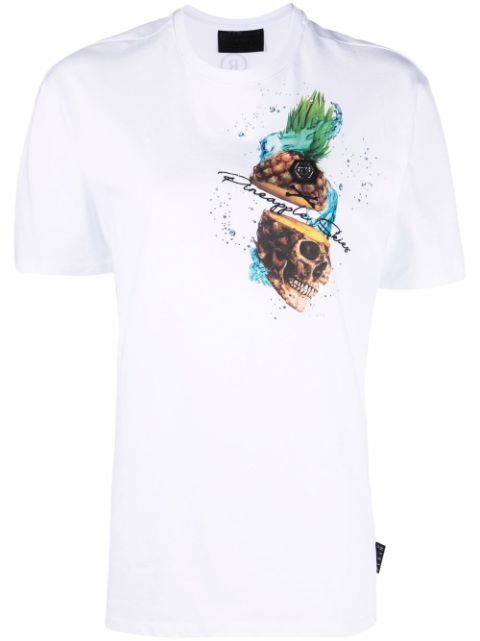 Philipp Plein Pineapple Skies T-shirt Women