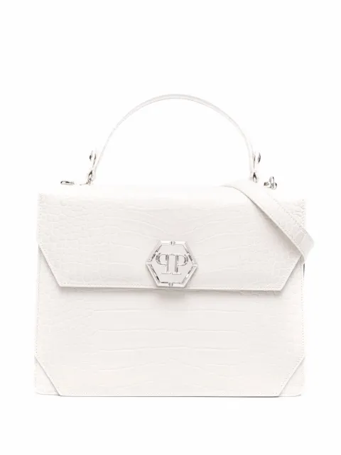 Philipp Plein big handle hexagon bag