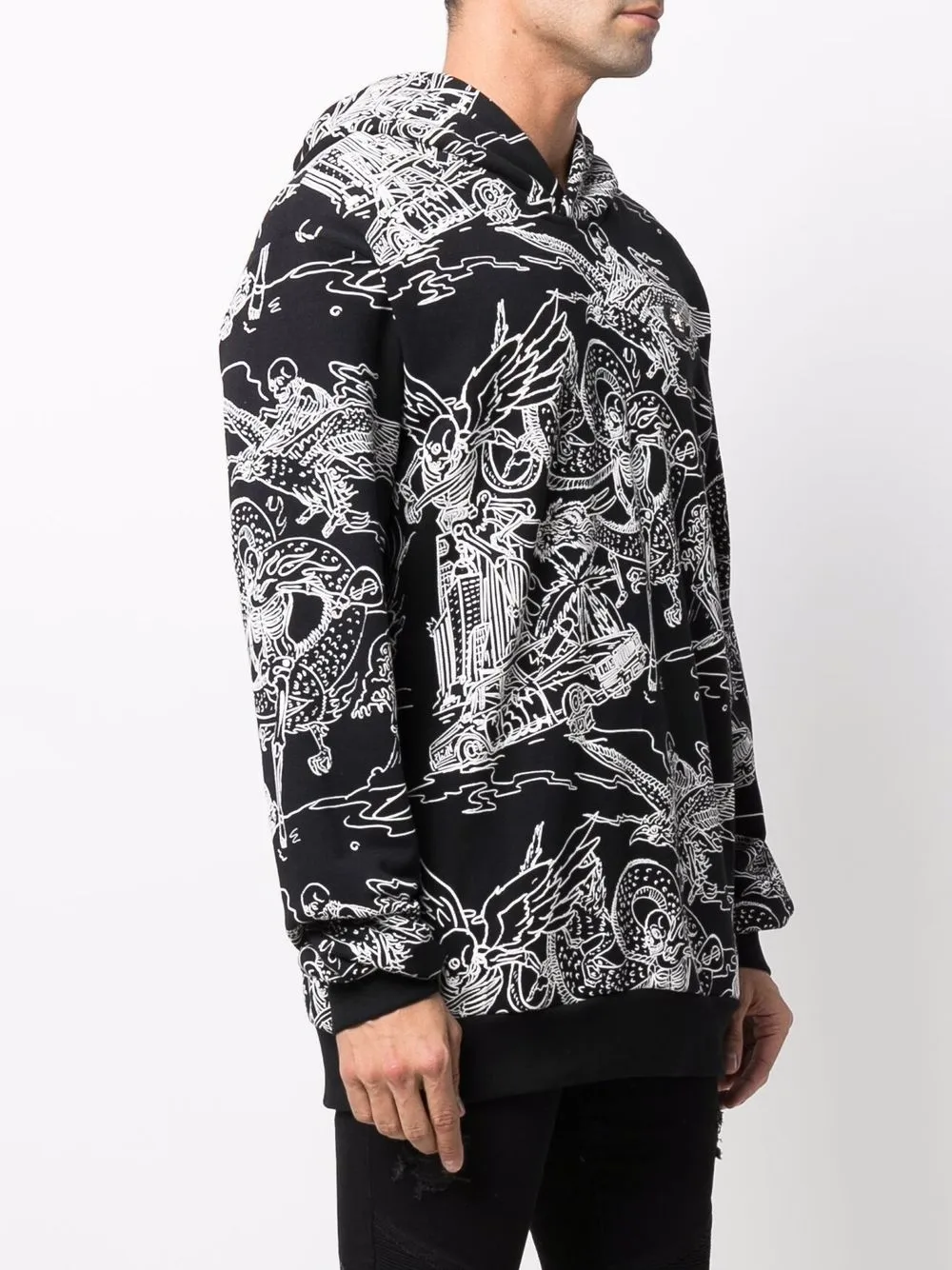 фото Philipp plein худи с вышивкой