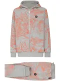 Philipp Plein skeleton-print track top - Grey