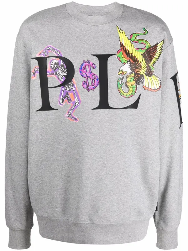Philipp Plein Sudadera Con Estampado Gráfico - Farfetch