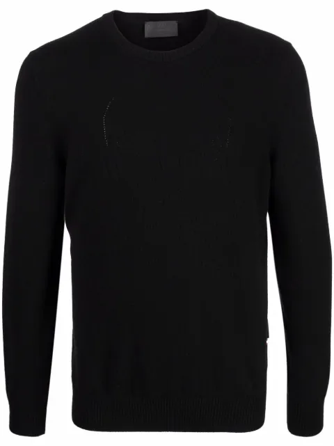 Philipp Plein round neck knitted jumper