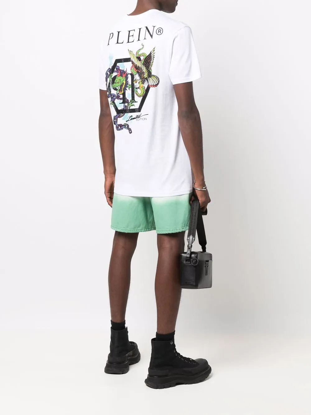 Philipp Plein T-shirt met logo - Wit