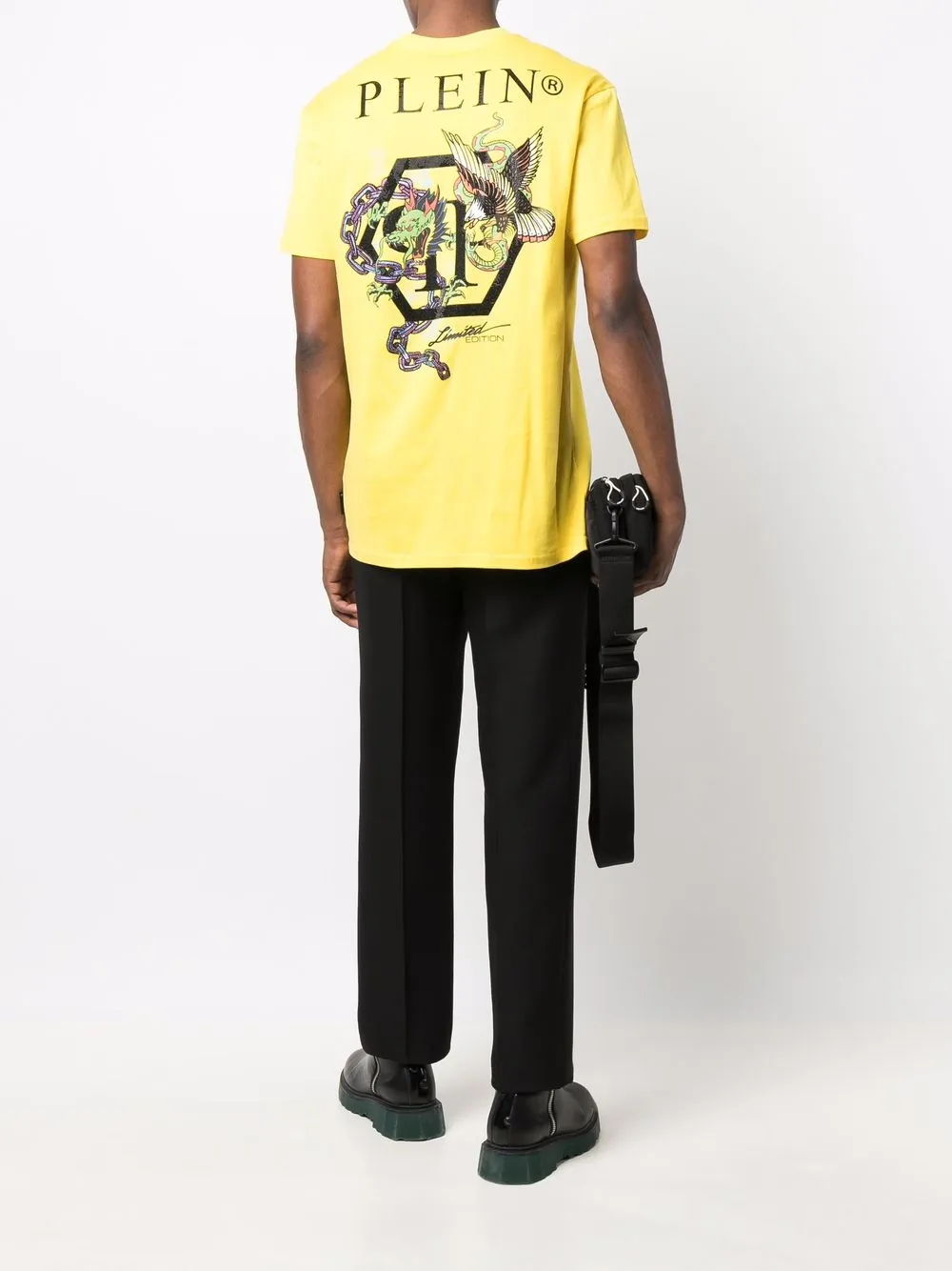 фото Philipp plein футболка stones gothic plein с короткими рукавами