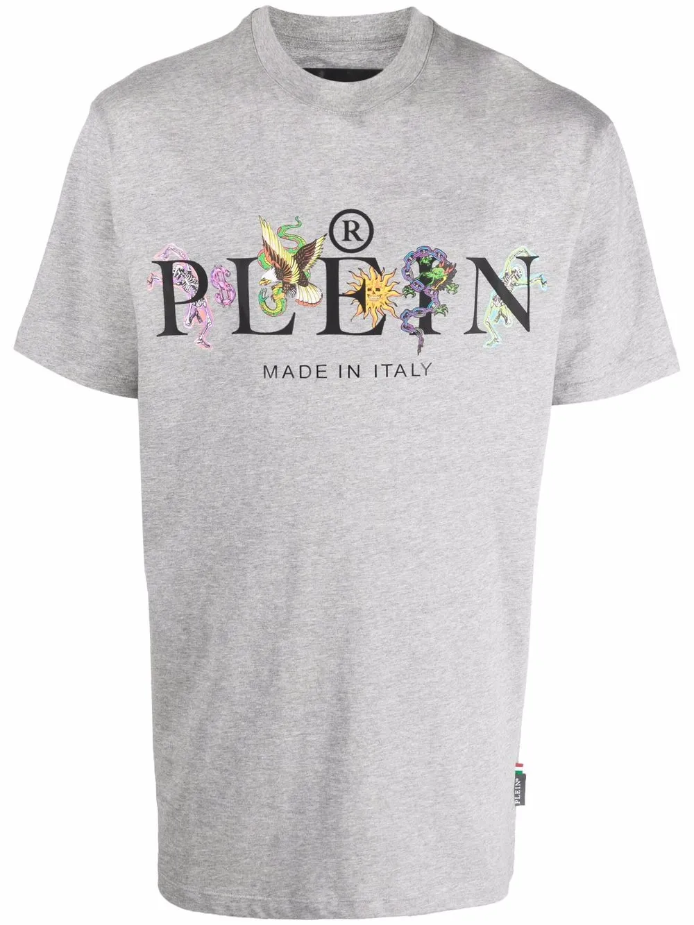 tattoo logo print T-shirt