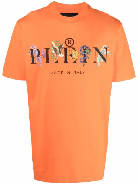 Philipp Plein tattoo logo print T-shirt Men