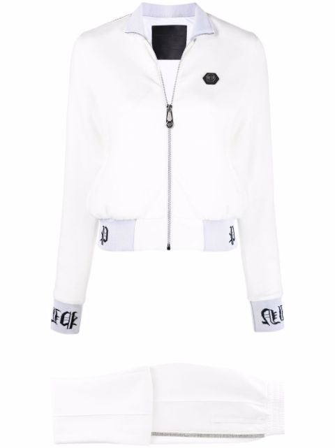 Philipp Plein gothic logo tracksuit