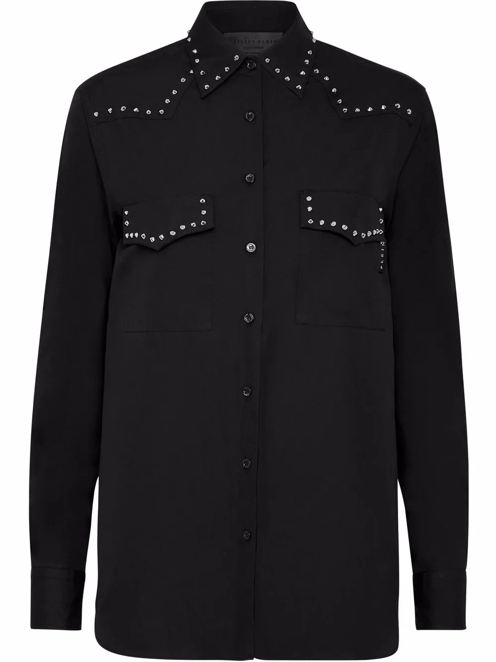 

Philipp Plein camisa con motivo Skull - Negro