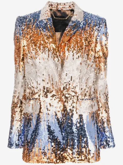 Philipp Plein blazer bordado con lentejuelas