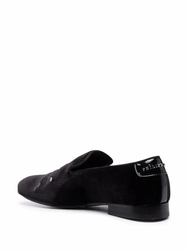 Skull on sale loafers mens