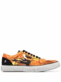 Philipp Plein Flame low-top sneakers - Orange