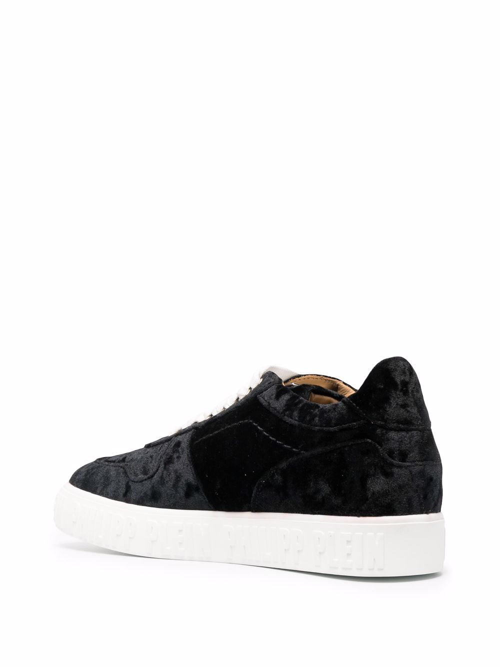 Shop Philipp Plein Hurrican Low-top Sneakers In Black