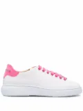 Philipp Plein branded heel-counter sneakers - White