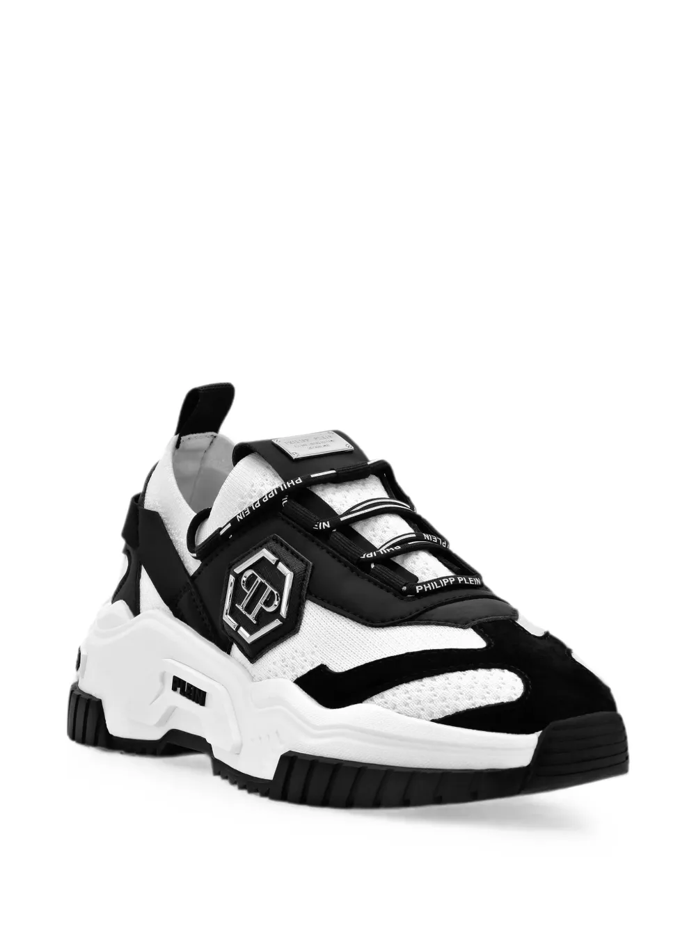 Philipp Plein Predator low-top sneakers Wit