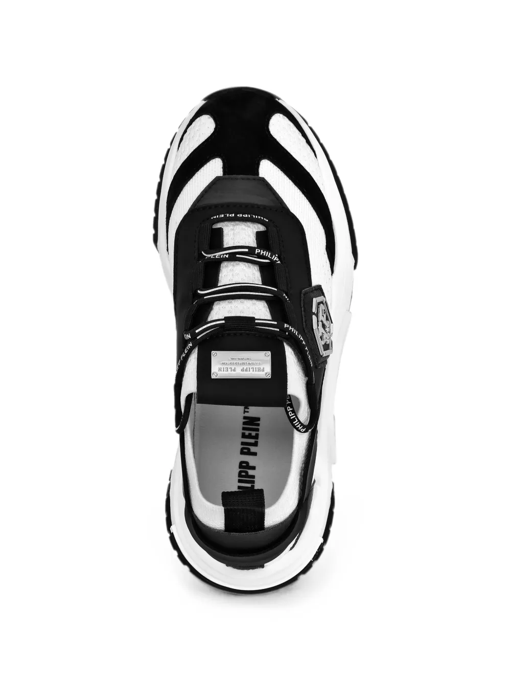 Philipp Plein Predator low-top sneakers Wit