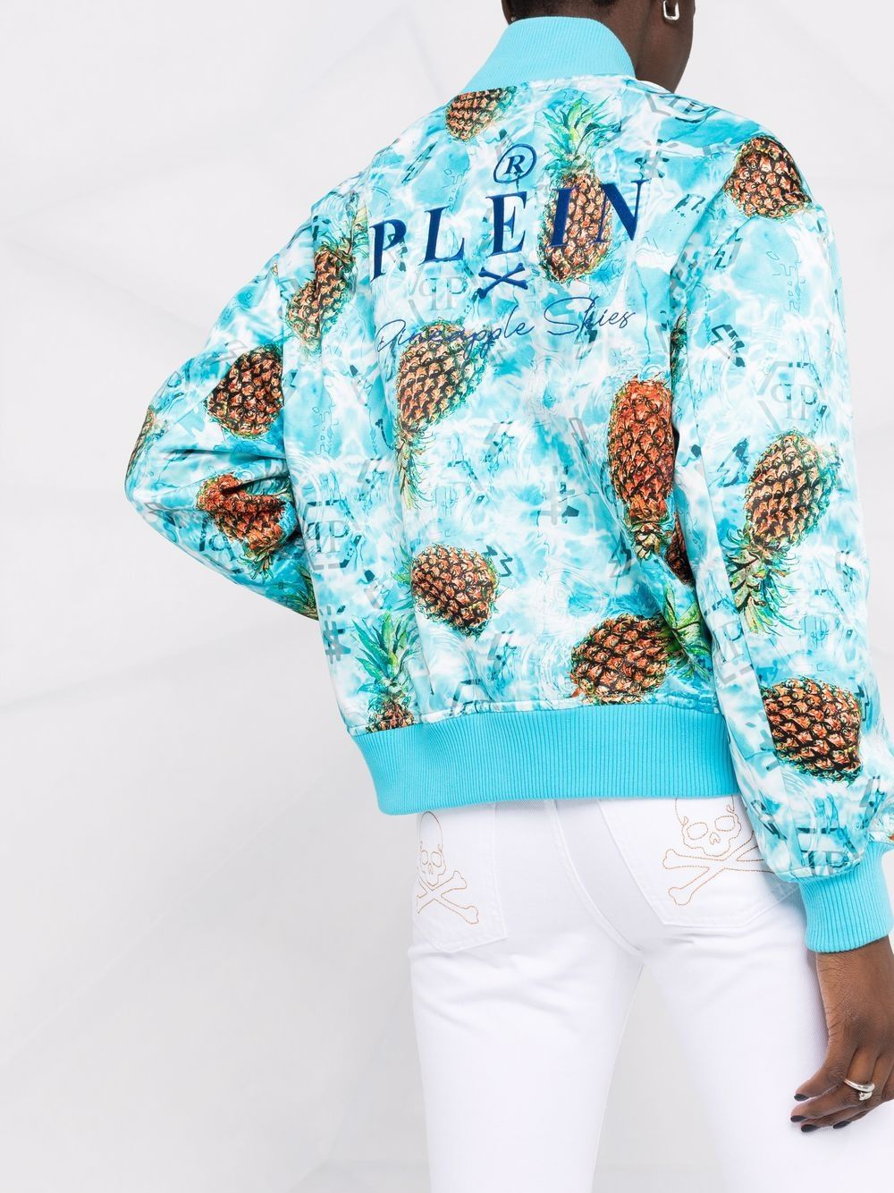 фото Philipp plein бомбер pineapple skies