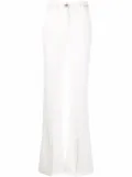 Philipp Plein Cady high-waist trousers - White