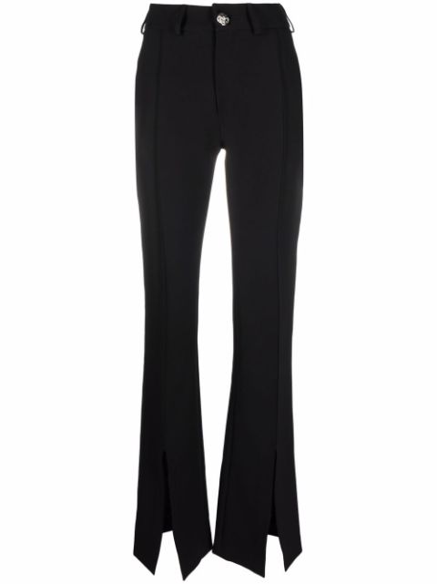 Philipp Plein Cody high-waisted trousers Women