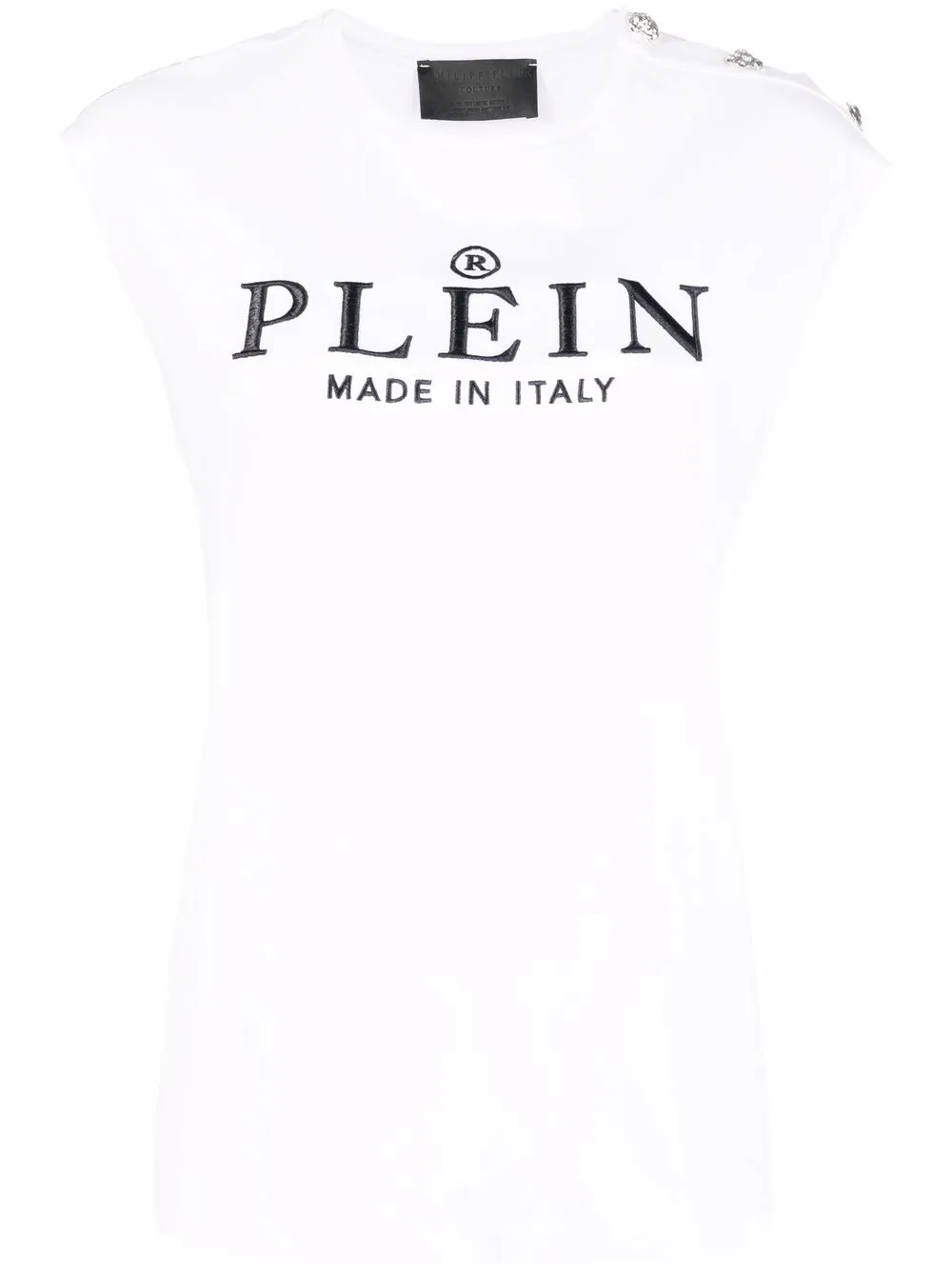 

Philipp Plein playera Iconic Plein - Blanco