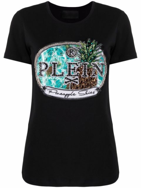 Philipp Plein crystal-embellished short-sleeve T-shirt Women