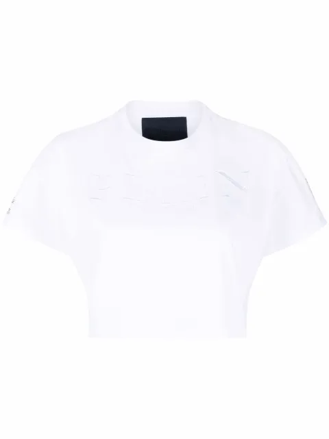 Philipp Plein playera corta con motivo Skull