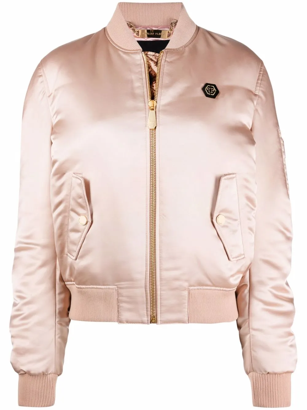 

Philipp Plein chamarra bomber Iconic Plein - Neutro