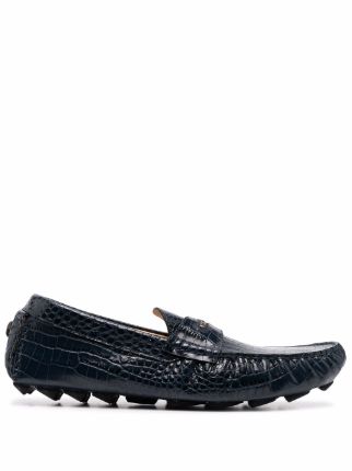 Prada 2025 crocodile loafers