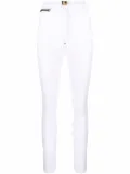 Philipp Plein super high waist jeggings - White