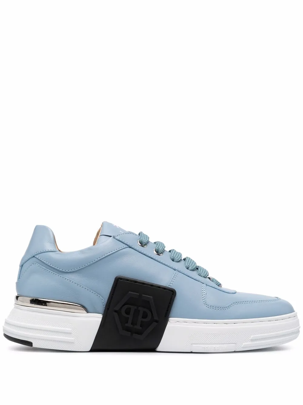 

Philipp Plein tenis bajos Phantom Platinum - Azul