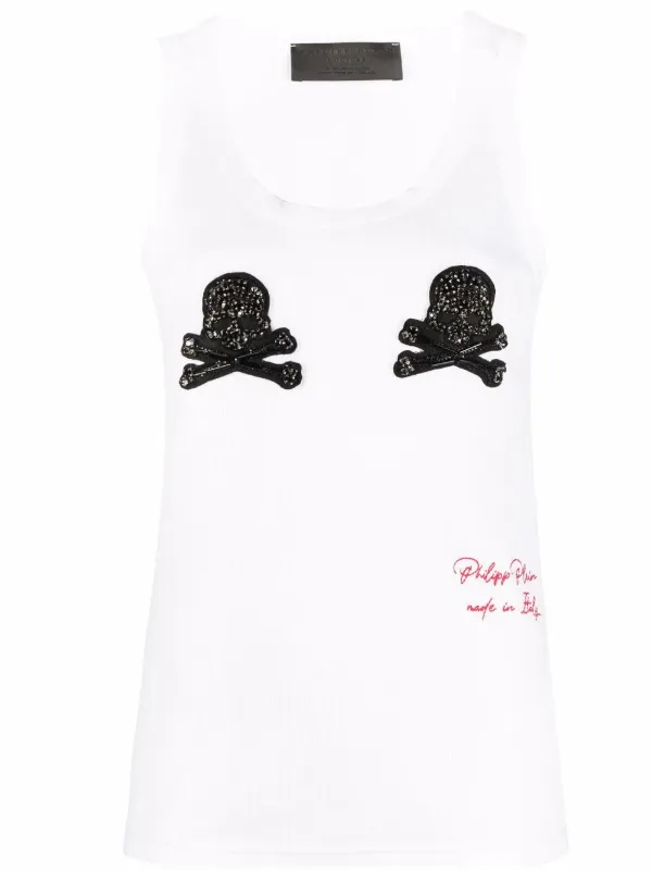 Philipp Plein スカル タンクトップ 通販 - FARFETCH
