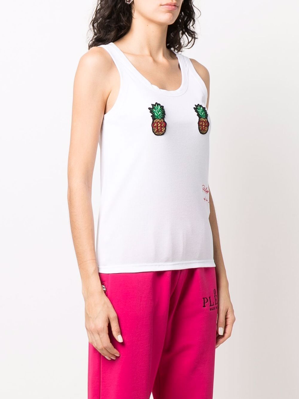 Philipp Plein pineapple tank top Women