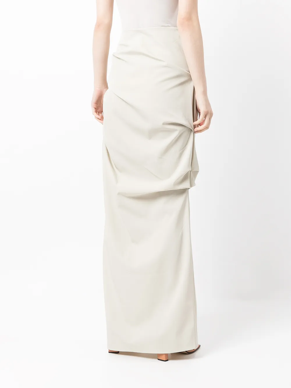 фото Paris georgia драпированная юбка remmy