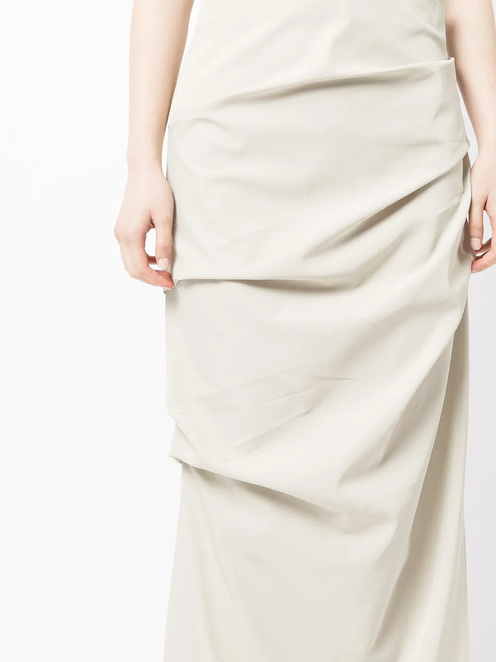 фото Paris georgia драпированная юбка remmy