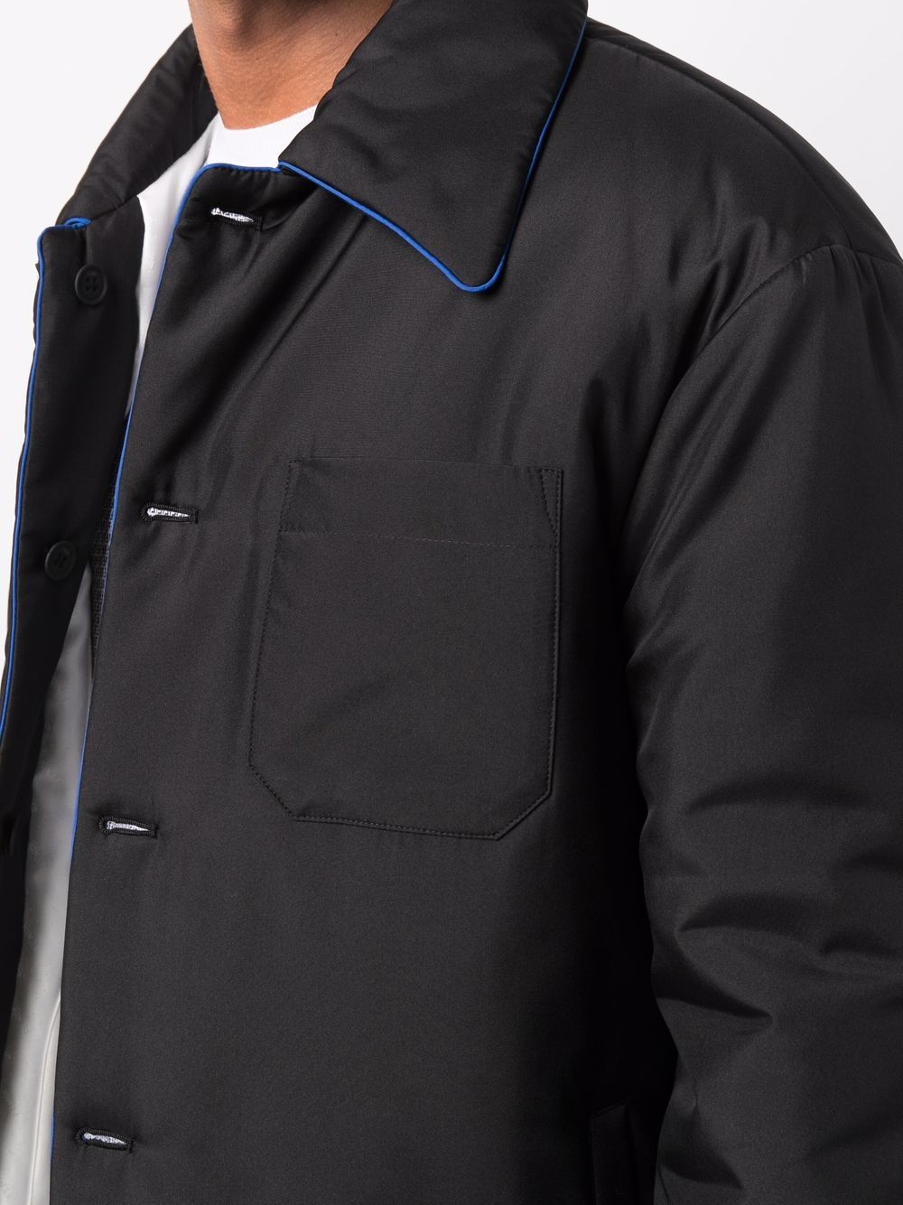 фото Fendi двусторонняя куртка-рубашка
