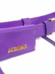 Jacquemus cardholder leather belt