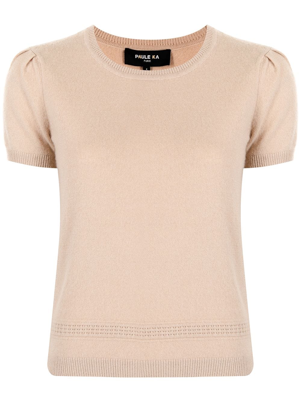shortsleeved cashmere top